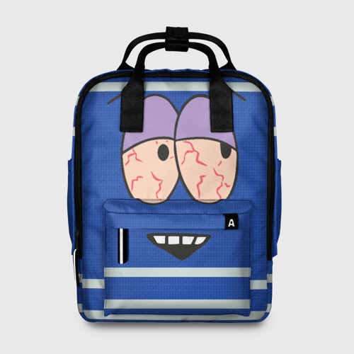 Женский рюкзак 3D с принтом ПОЛОТЕНЧИК, вид спереди #2