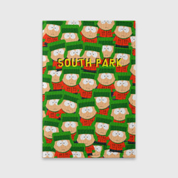 Обложка для паспорта матовая кожа South Park