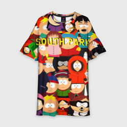 Детское платье 3D South Park