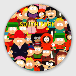 Круглый коврик для мышки South Park