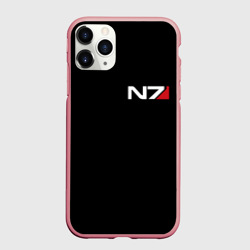 Чехол для iPhone 11 Pro Max матовый Mass Effect N7