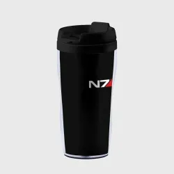 Термокружка-непроливайка Mass Effect N7