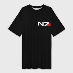 Платье-футболка 3D Mass Effect N7