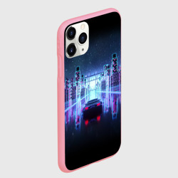 Чехол для iPhone 11 Pro Max матовый Synthwave Retrowave - фото 2