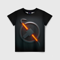Детская футболка 3D Half-life Халф-Лайф монтировка