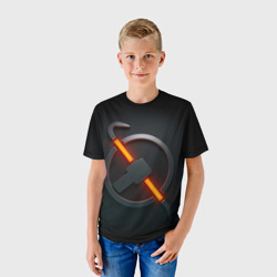 Детская футболка 3D Half-life Халф-Лайф монтировка - фото 2