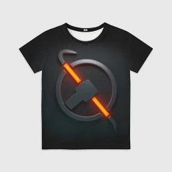 Детская футболка 3D Half-life Халф-Лайф монтировка