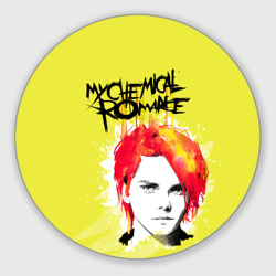 Круглый коврик для мышки My Chemical Romance