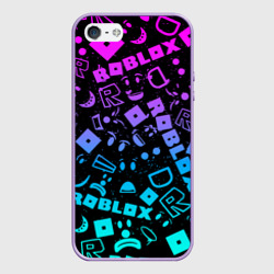 Чехол для iPhone 5/5S матовый Roblox Роблокс