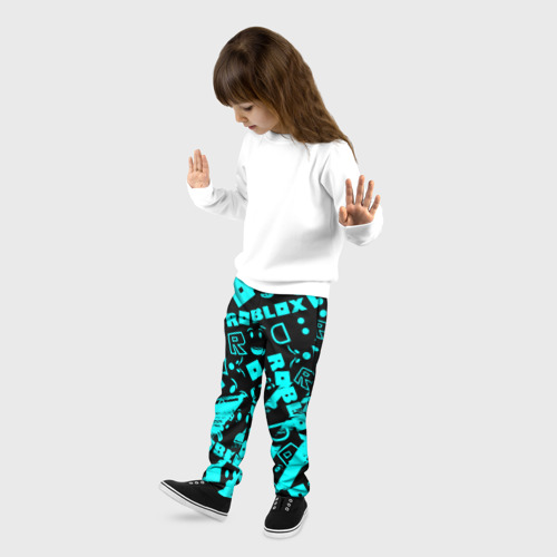 Детские брюки 3D Roblox, цвет 3D печать - фото 3