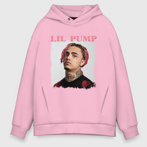 Lil pump pink hoodie hot sale