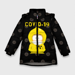 Зимняя куртка для девочек 3D COVID-19 Южный парк