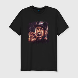 Мужская футболка хлопок Slim Ice Cube Айс Куб