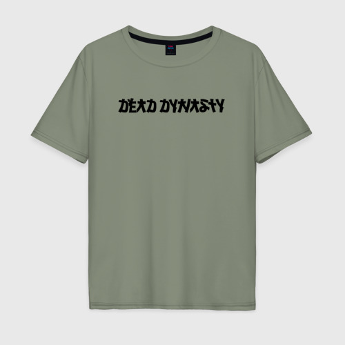 Мужская футболка хлопок Oversize с принтом Pharaoh Dead Dynasty | Фараон (Z), вид спереди #2