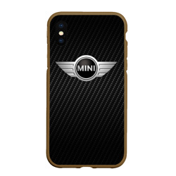 Чехол для iPhone XS Max матовый Mini Cooper