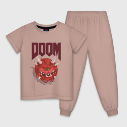 Детская пижама хлопок Doom