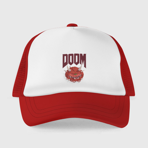 Детская кепка тракер Doom, цвет красный - фото 2