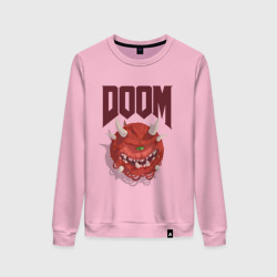 Женский свитшот хлопок Doom