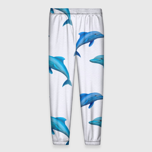 Мужские брюки 3D Рай для дельфина, цвет 3D печать - фото 2