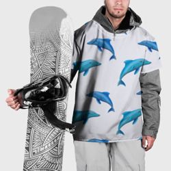 Накидка на куртку 3D Рай для дельфина