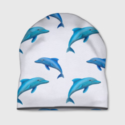 Шапка 3D Рай для дельфина