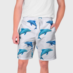 Мужские шорты 3D Рай для дельфина