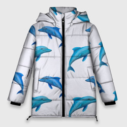 Женская зимняя куртка Oversize Рай для дельфина