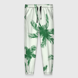 Женские брюки 3D Пальмовый рай арт
