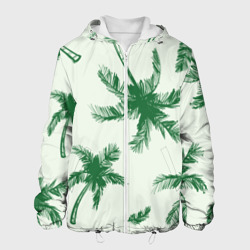 Мужская куртка 3D Пальмовый рай арт