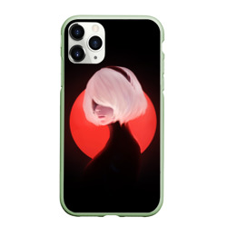 Чехол для iPhone 11 Pro матовый 2b Nier Black