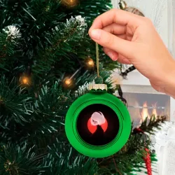 Ёлочный шар стеклянный/пластиковый 2b Nier Black - фото 2