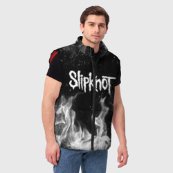 Мужской жилет утепленный 3D Slipknot - фото 2