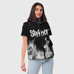 Женский жилет утепленный 3D Slipknot - фото 2