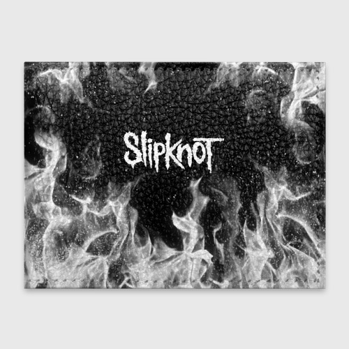 Обложка для студенческого билета Slipknot, цвет черный