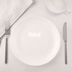 Набор: тарелка + кружка Slipknot на спине - фото 2