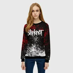 Женский свитшот 3D Slipknot Слипкнот - фото 2