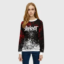 Женский свитшот 3D Slipknot Слипкнот - фото 2