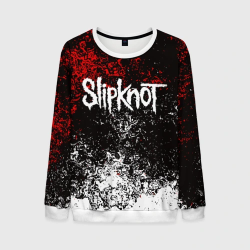 Мужской свитшот 3D Slipknot Слипкнот