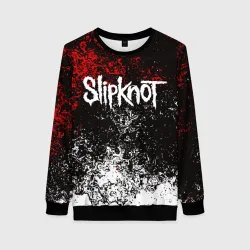 Женский свитшот 3D Slipknot Слипкнот