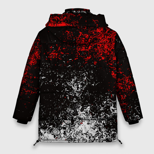 Женская зимняя куртка Oversize Slipknot Слипкнот, цвет черный - фото 2