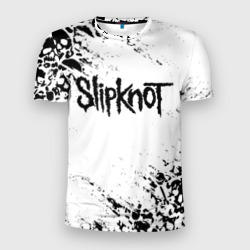 Мужская футболка 3D Slim Slipknot Слипкнот