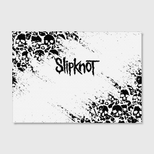 Холст прямоугольный Slipknot Слипкнот, цвет 3D печать - фото 2