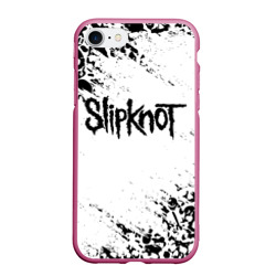 Чехол для iPhone 7/8 матовый Slipknot Слипкнот