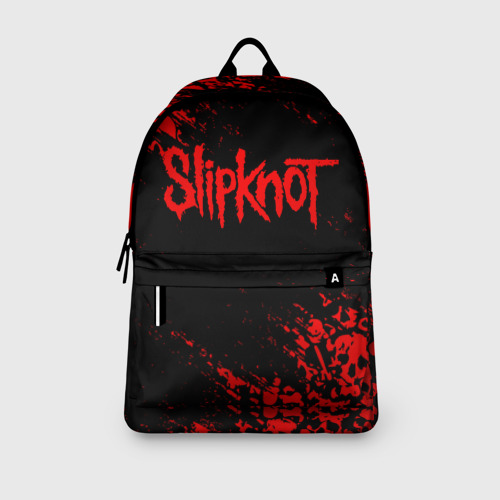 Рюкзак 3D с принтом SLIPKNOT, вид сбоку #3