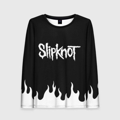 Женский лонгслив 3D SLIPKNOT, цвет 3D печать