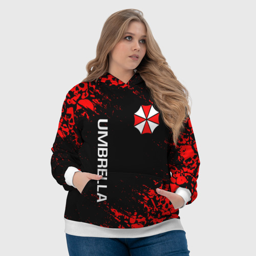 Женская толстовка 3D Umbrella Corp, цвет 3D печать - фото 6