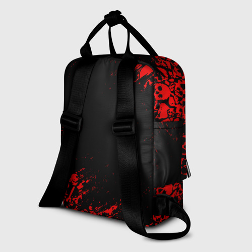 Женский рюкзак 3D с принтом UMBRELLA CORP, вид сзади #1