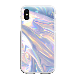 Чехол для iPhone XS Max матовый Фольга