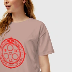 Женская футболка хлопок Oversize Silent Hill - фото 2