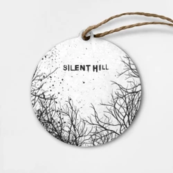 Деревянная игрушка круг Silent Hill